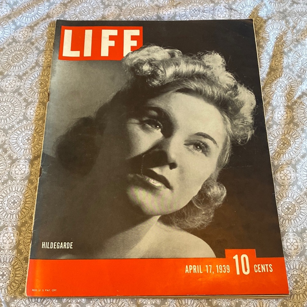 Life Magazine from 1939 good condition